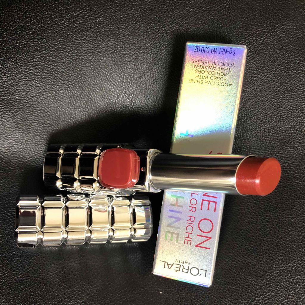 シャインオン/ロレアル パリ/口紅を使ったクチコミ(2枚目)