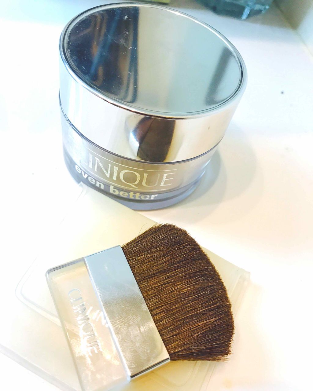 イーブン ベター ブライトニング ルース パウダーC/CLINIQUE/ルースパウダーを使ったクチコミ（3枚目）