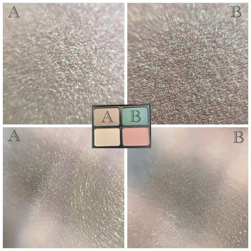 クアトロアイパレット/DAZZSHOP/アイシャドウパレットを使ったクチコミ（3枚目）