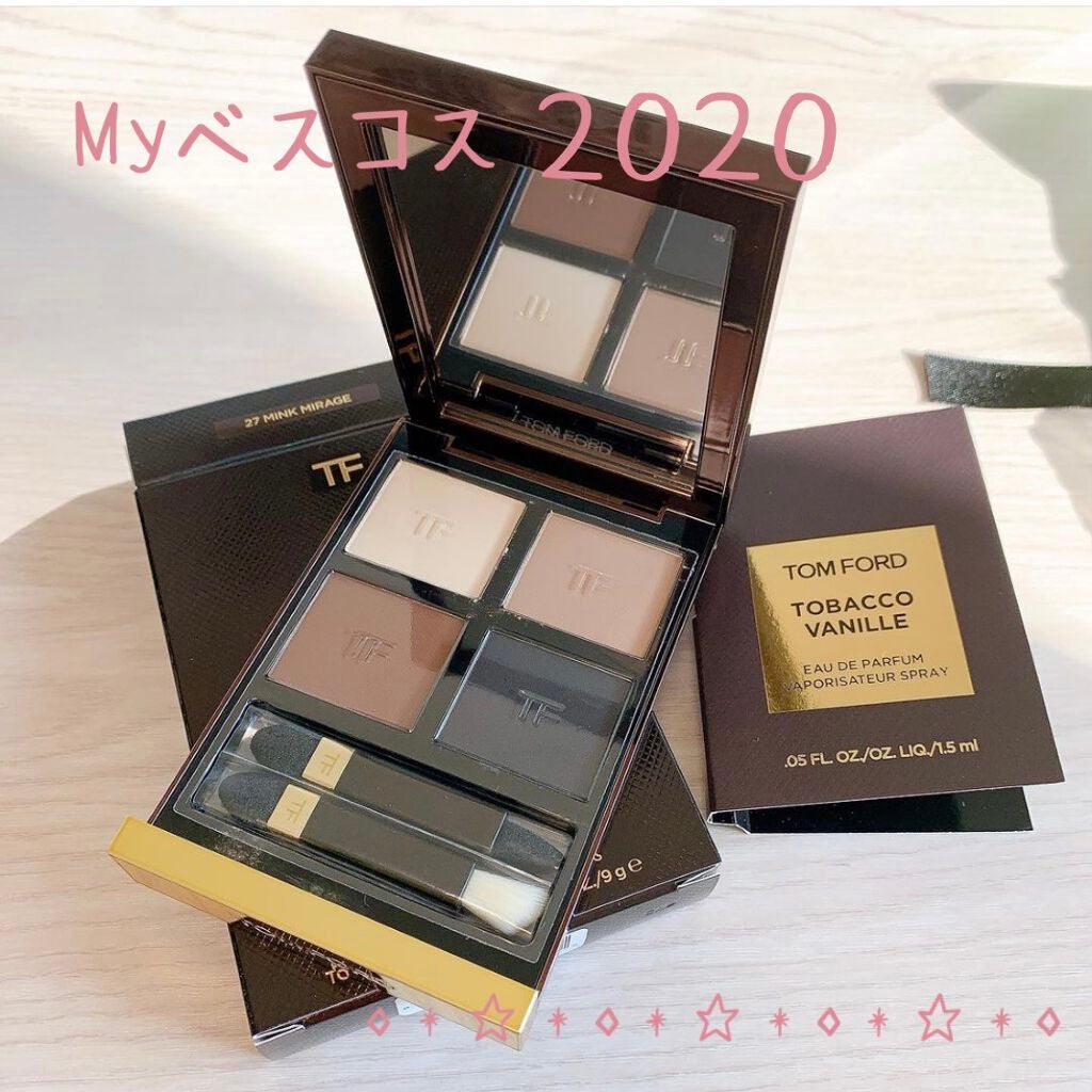 アイ カラー クォード/TOM FORD BEAUTY/アイシャドウパレットを使ったクチコミ(1枚目)