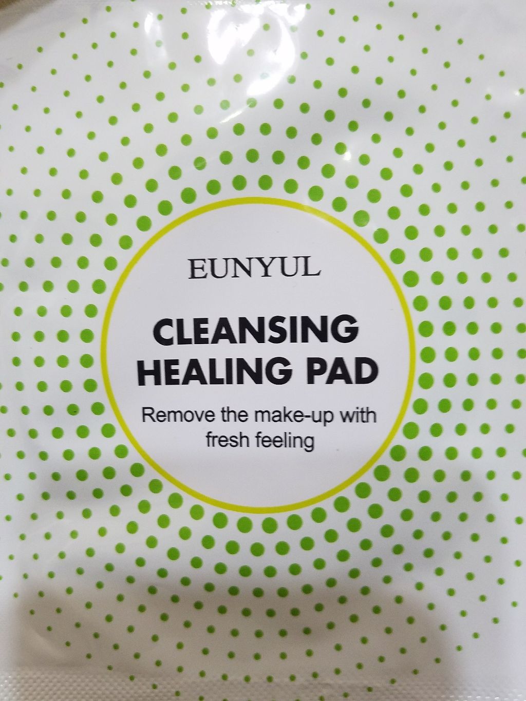 CLEANSING HEALING PAD/EUNYUL/クレンジングシートを使ったクチコミ(1枚目)