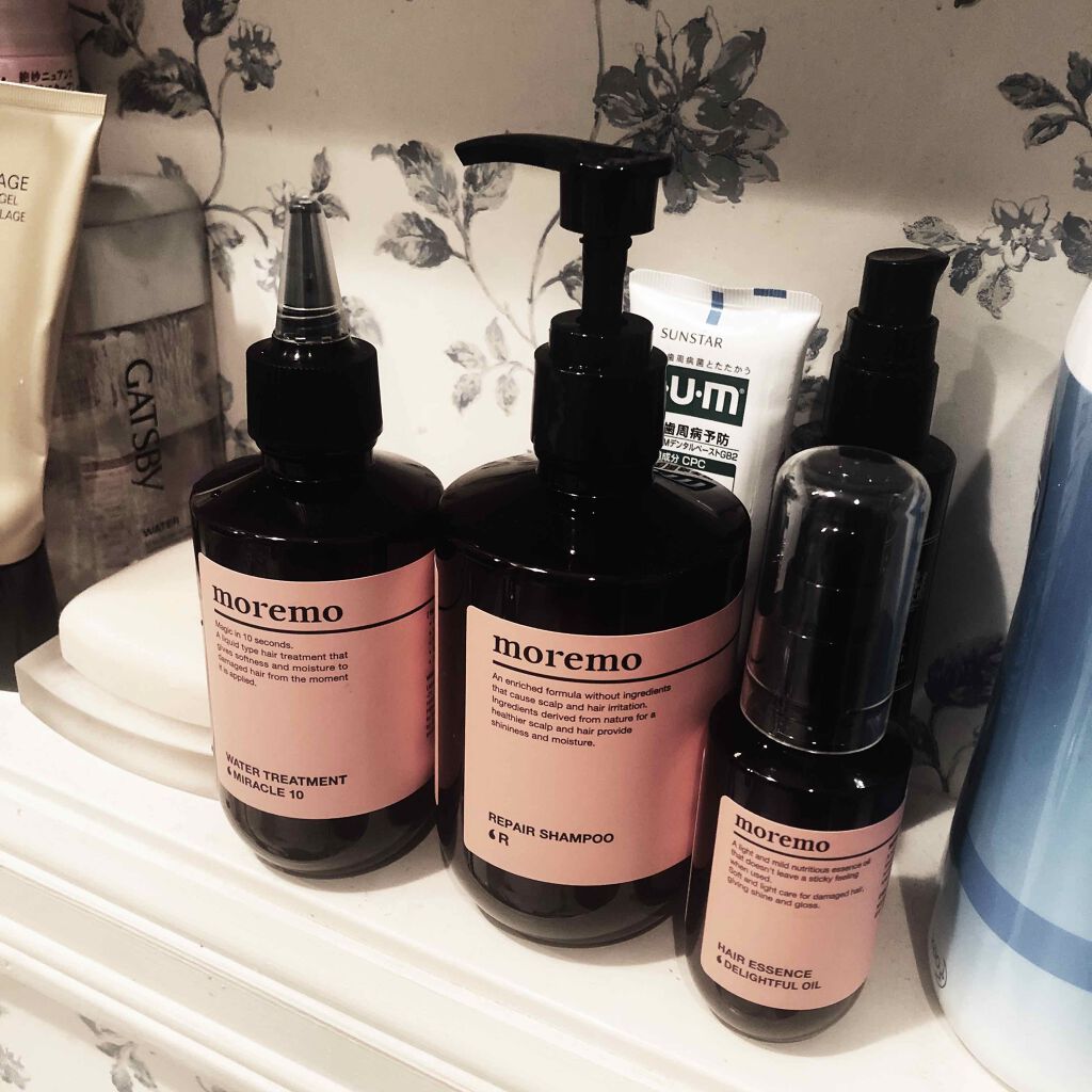 リペアシャンプーR/moremo/市販シャンプーを使ったクチコミ（1枚目）