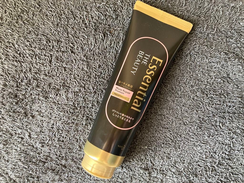 THE BEAUTY 髪のキメ美容プレミアムトリートメント<モイストリペアプレミアム>/エッセンシャル/洗い流すヘアトリートメントを使ったクチコミ(1枚目)