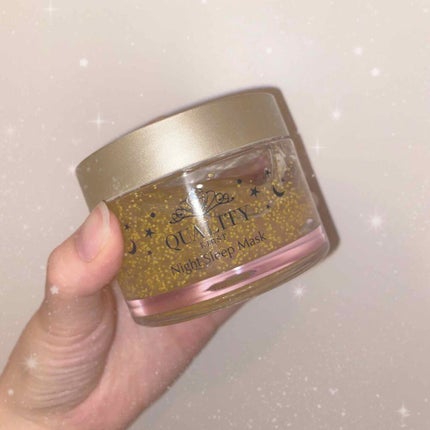 クイーンズプレミアムマスク ナイトスリーピングマスク/クオリティファースト/フェイスクリームを使ったクチコミ(1枚目)