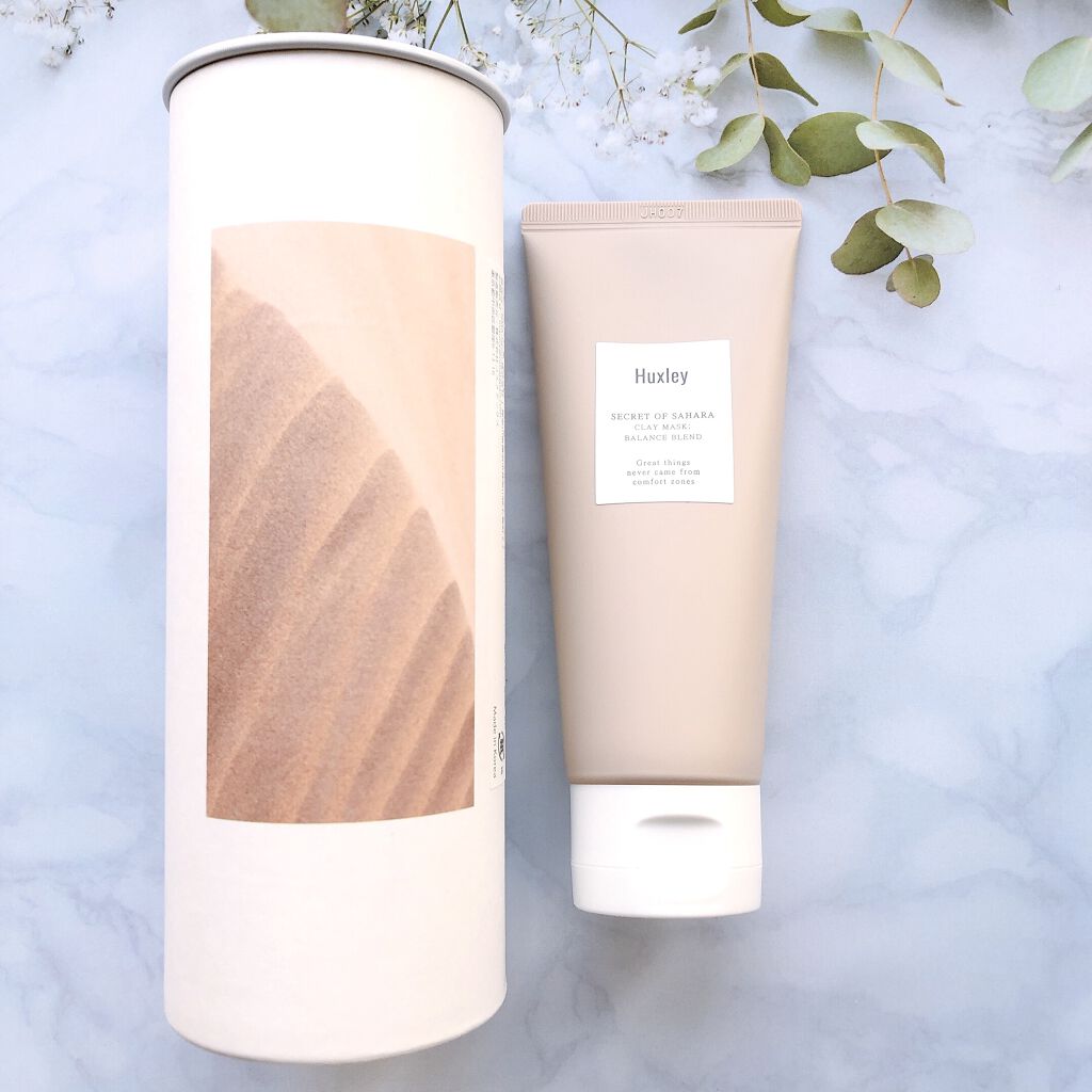 クレイマスク；バランスブレンド/Huxley/洗い流すパック・マスクを使ったクチコミ（2枚目）