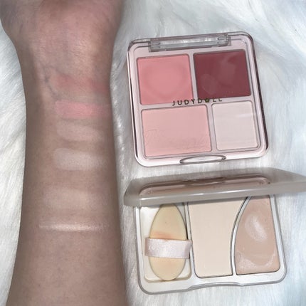 JUDYDOLL フィックスハイライトパクト/JUDYDOLL/クリームハイライトを使ったクチコミ(2枚目)