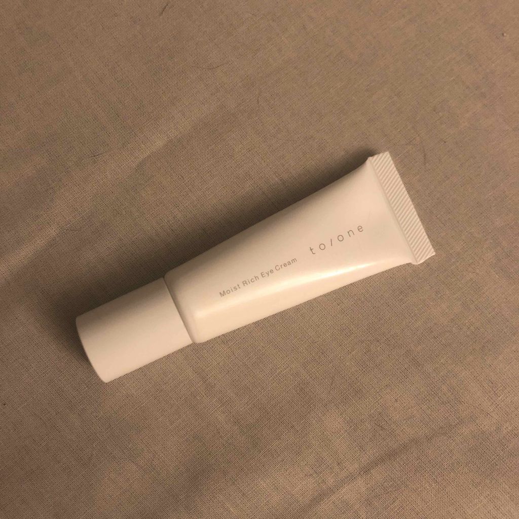 トーン モイスト リッチ アイクリーム/to/one/アイケア・アイクリームを使ったクチコミ(1枚目)