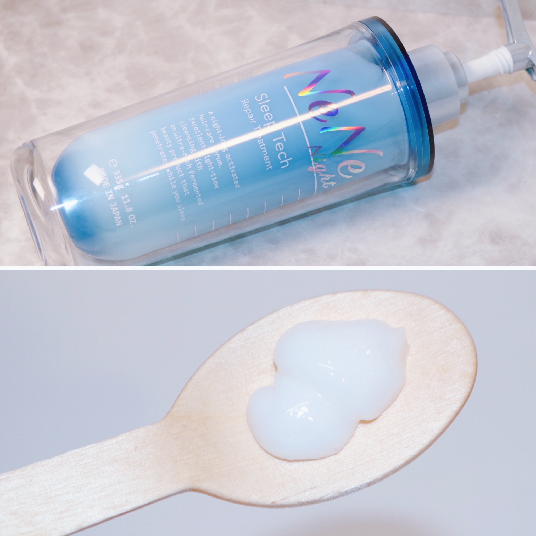 スリープテック リペア シャンプー／ヘアトリートメント/NeNe Night/市販シャンプーを使ったクチコミ（3枚目）