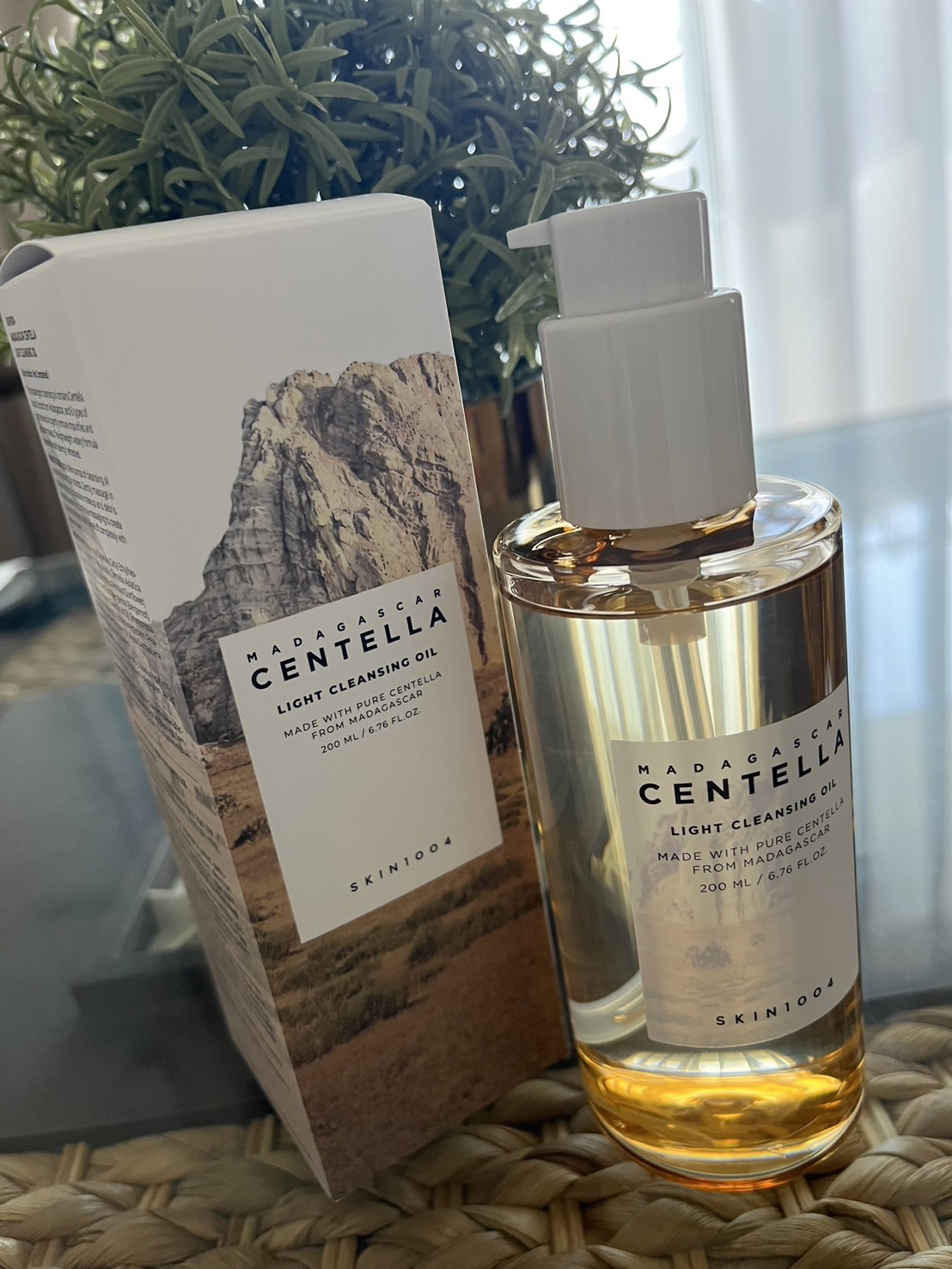 センテラ ライトクレンジングオイル/SKIN1004/オイルクレンジングを使ったクチコミ（1枚目）