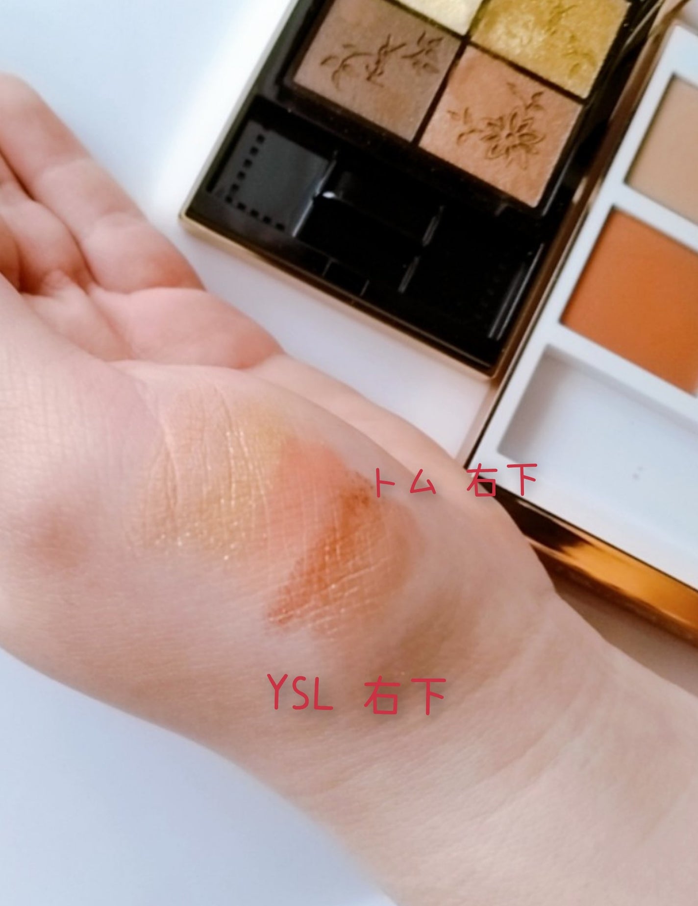 ソレイユ ドゥ フ アイ カラー クォード/TOM FORD BEAUTY/アイシャドウパレットを使ったクチコミ(5枚目)