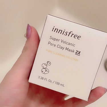 スーパーヴォルカニック　ポア　クレイマスク/innisfree/洗い流すパック・マスクを使ったクチコミ（2枚目）