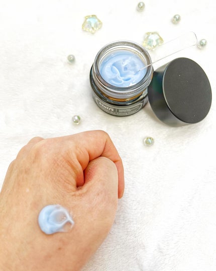 ミッドナイトブルーカーミングクリーム/Klairs/フェイスクリームを使ったクチコミ(5枚目)