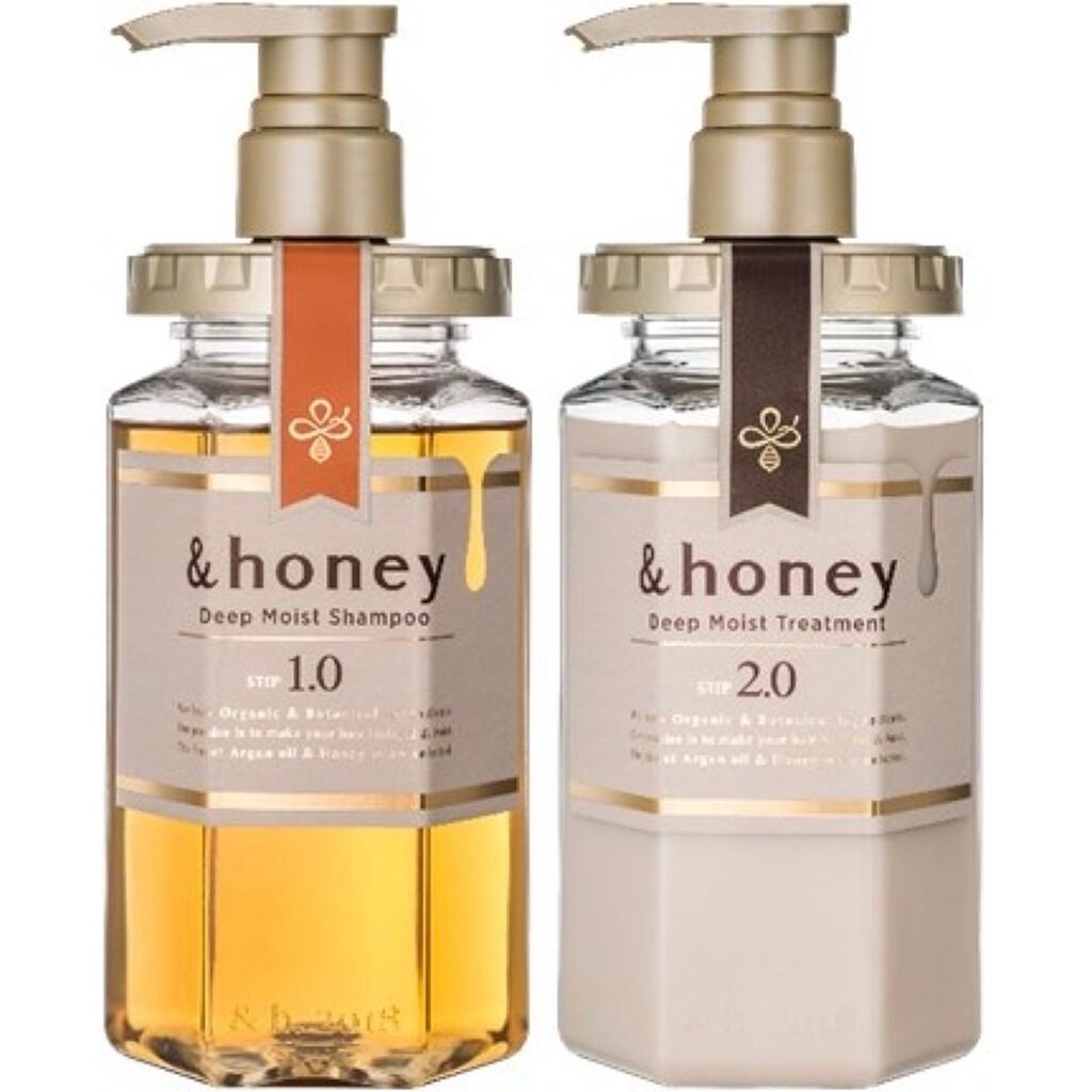 ディープモイスト シャンプー1.0/ヘアトリートメント2.0/&honey/市販シャンプーを使ったクチコミ(4枚目)