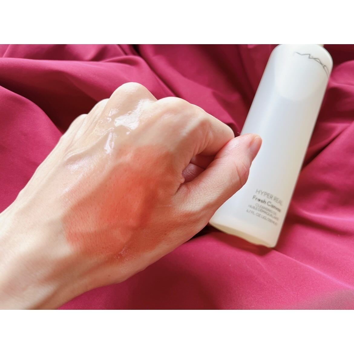 ハイパー リアル フレッシュ キャンバス クレンジング オイル 200ml/M・A・C/オイルクレンジングを使ったクチコミ（3枚目）