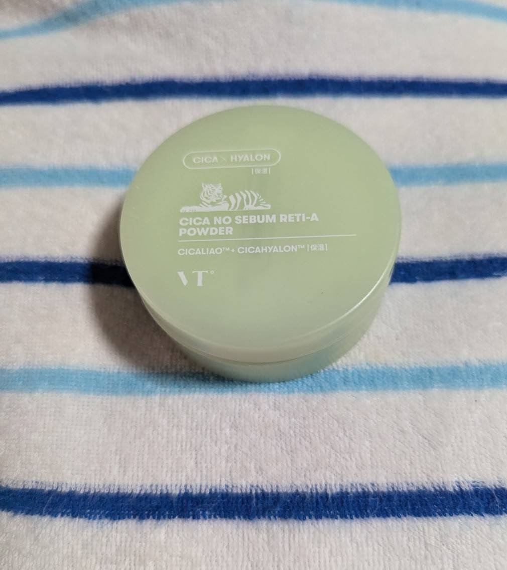 CICA ノーセバムレチAパウダー/VT/ルースパウダーを使ったクチコミ（2枚目）