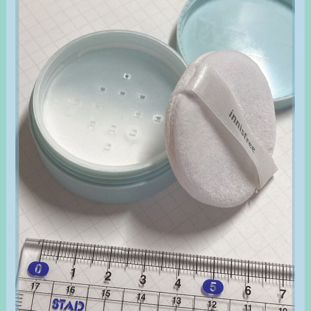 ノーセバム ミネラルパウダー/innisfree/ルースパウダーを使ったクチコミ（3枚目）