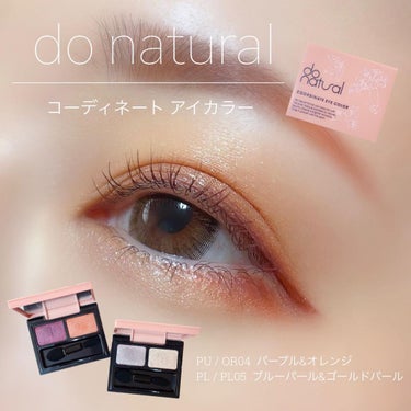 コーディネート アイ カラー/do natural/アイシャドウパレットを使ったクチコミ（1枚目）