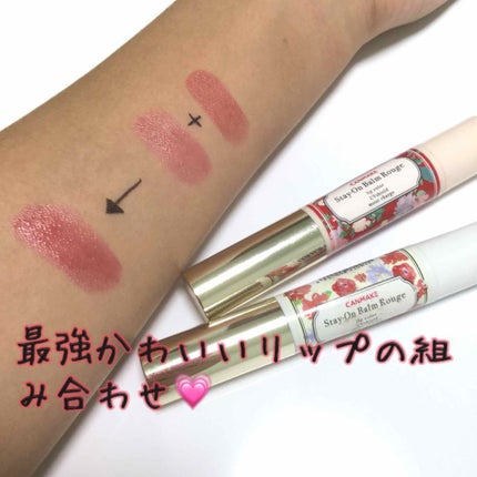 ステイオンバームルージュ/キャンメイク/口紅を使ったクチコミ(1枚目)