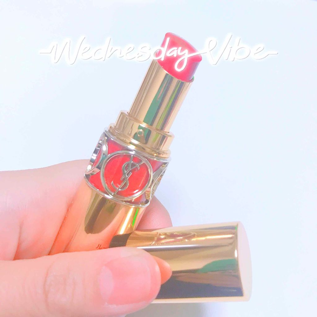 ルージュ ヴォリュプテ シャイン/YVES SAINT LAURENT BEAUTE/口紅を使ったクチコミ(1枚目)