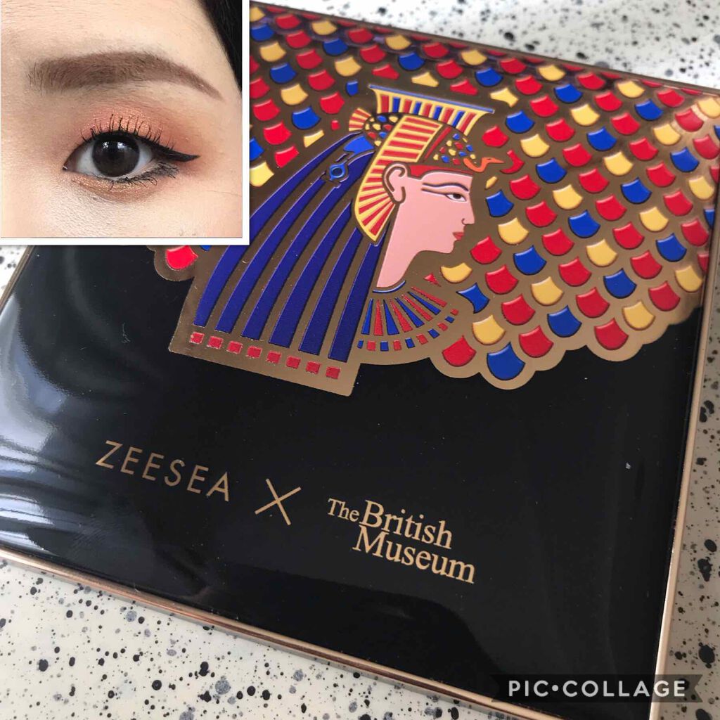 大英博物館 エジプトシリーズ アイシャドウパレット/ZEESEA/アイシャドウパレットを使ったクチコミ(1枚目)