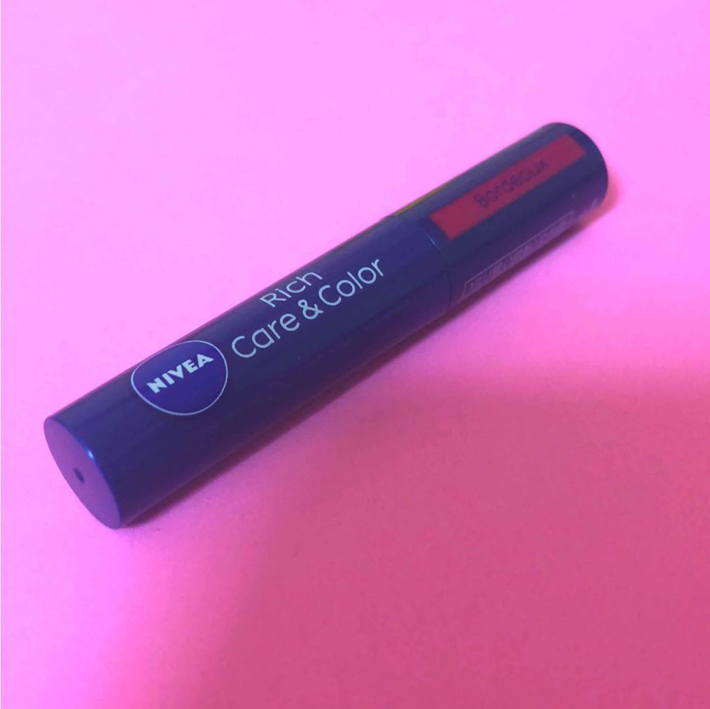 ニベア リッチケア＆カラーリップ/ニベア/リップクリームを使ったクチコミ（1枚目）