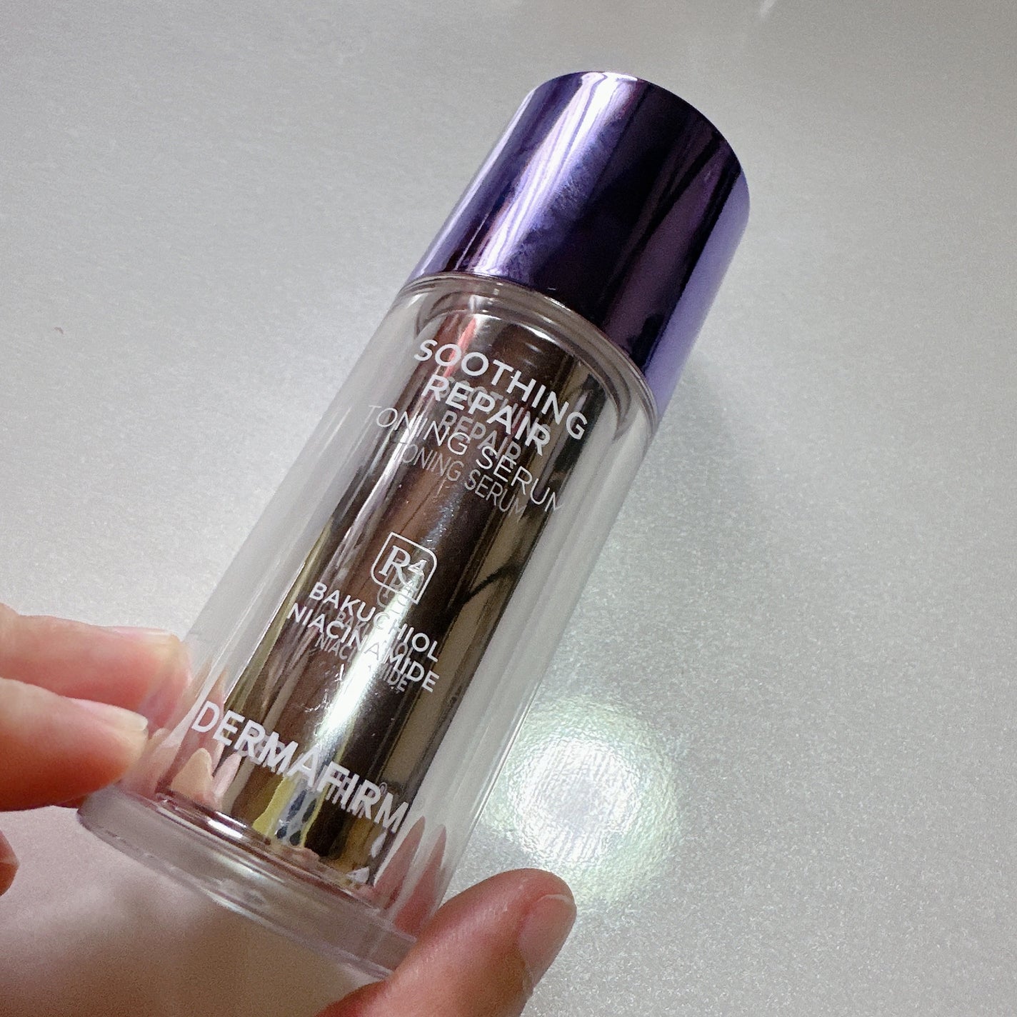 SOOTHING REPAIR TONING SERUM R4/ダーマファーム/美容液を使ったクチコミ(2枚目)