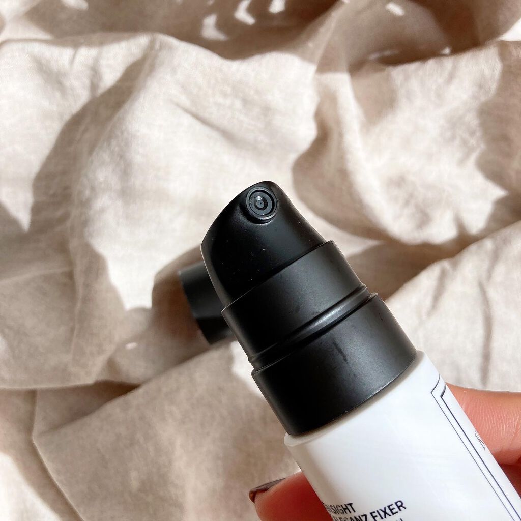 リアルメイク崩れ防止スプレー /saat insight/フィックスミストを使ったクチコミ（3枚目）