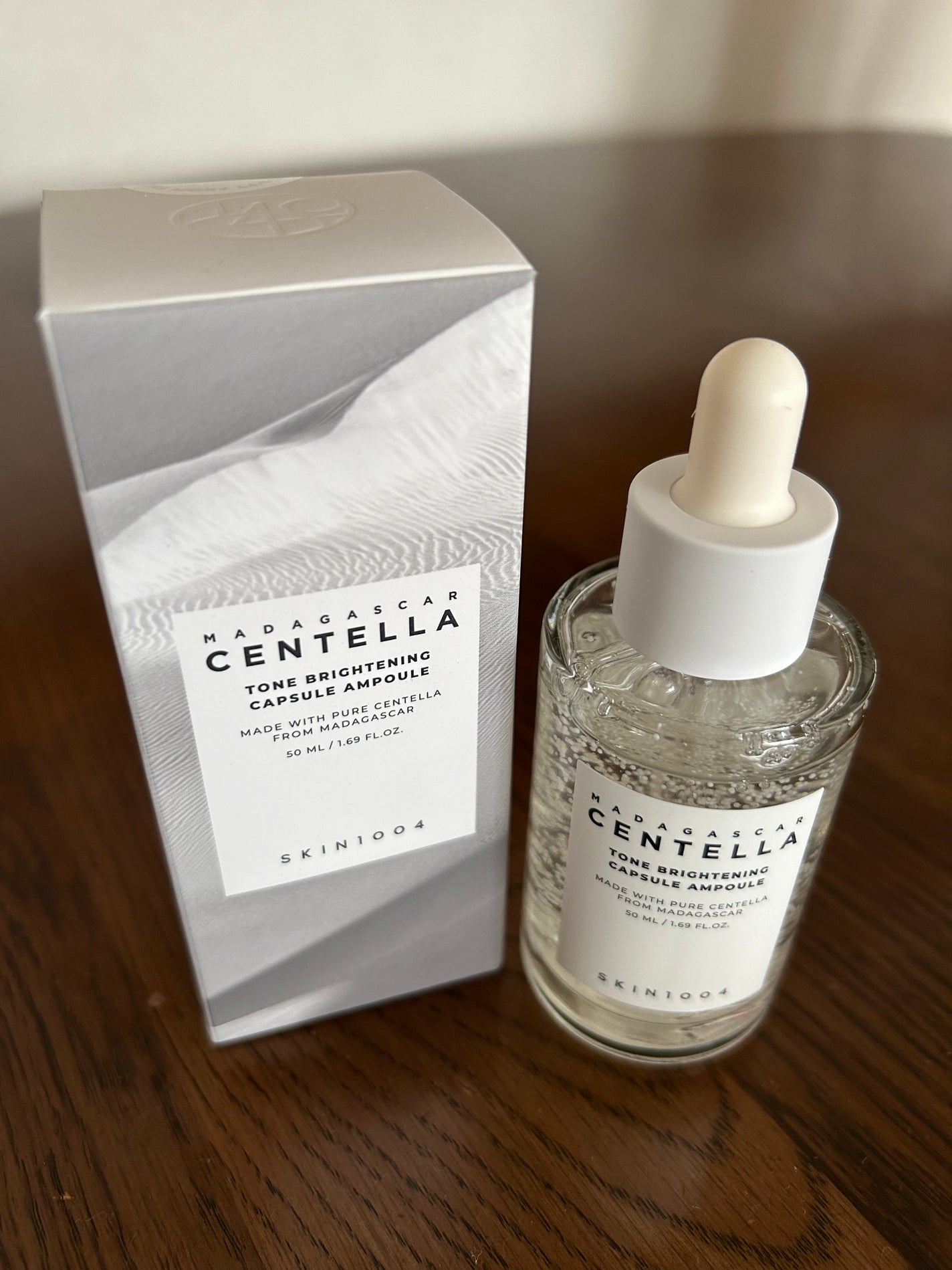 トーンブライトニング カプセルアンプル/SKIN1004/美容液を使ったクチコミ(1枚目)