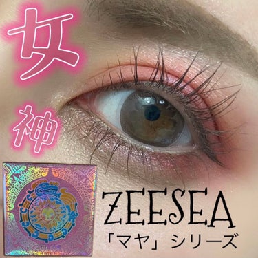 イメージ「マヤ」 アイシャドウパレット/ZEESEA/シングルアイシャドウを使ったクチコミ（1枚目）