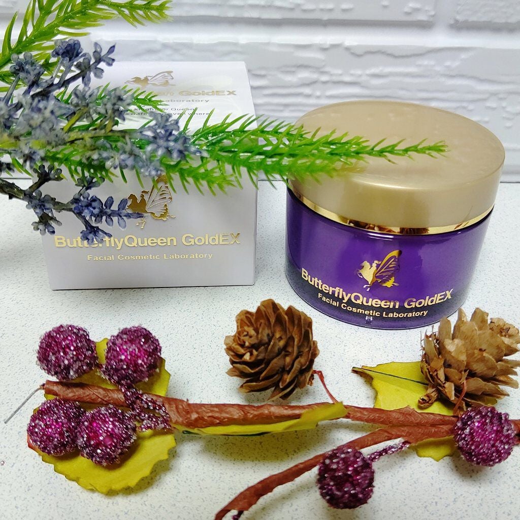 バタフライクイーン ゴールドエクストラ/フェイシャルコスメティック研究所/オールインワン化粧品を使ったクチコミ(1枚目)