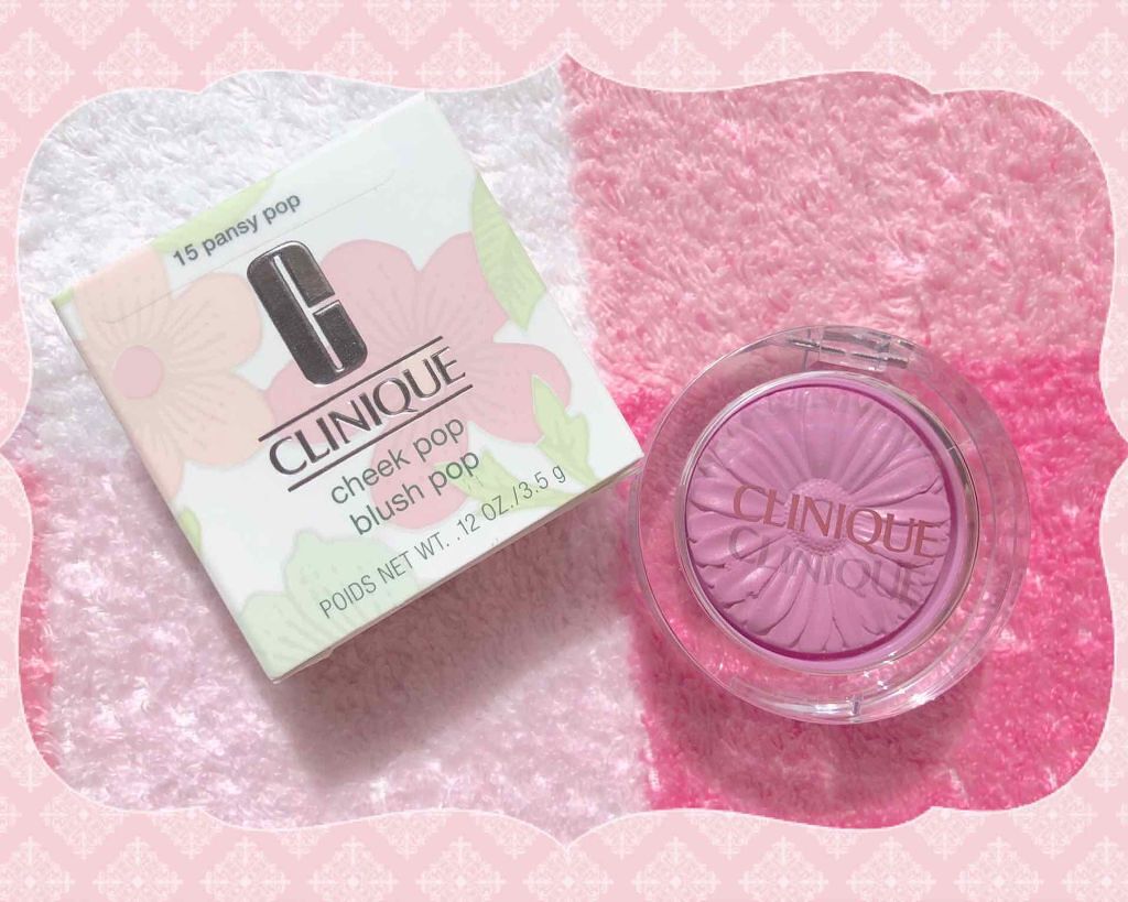 チーク ポップ/CLINIQUE/パウダーチークを使ったクチコミ（1枚目）