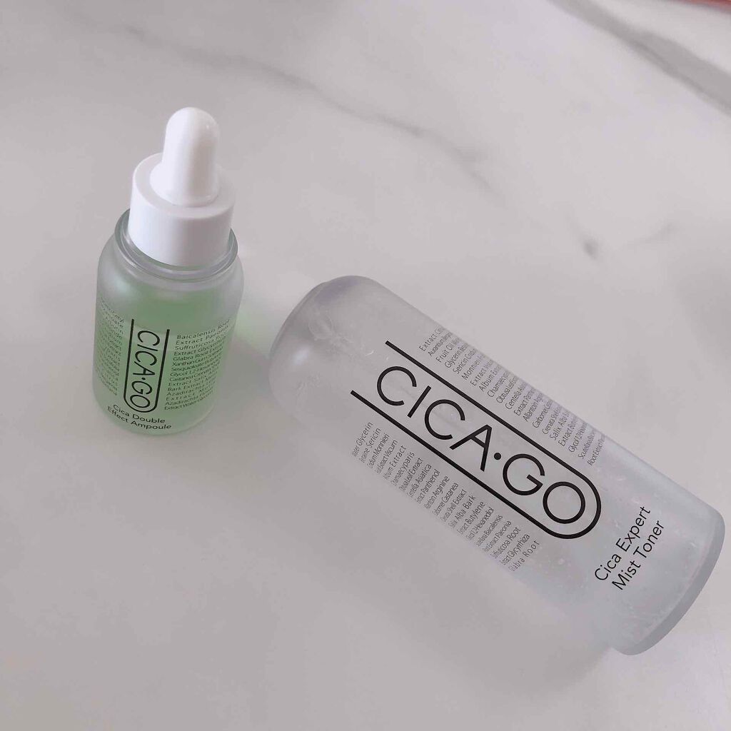 ISOI シカゴ― シカエキスパートミストトナーのクチコミ「---アンプル

YouTubeで会社員aちゃんが肌荒れ時に
使っているのを見て即ポチ。

最.....」（1枚目）