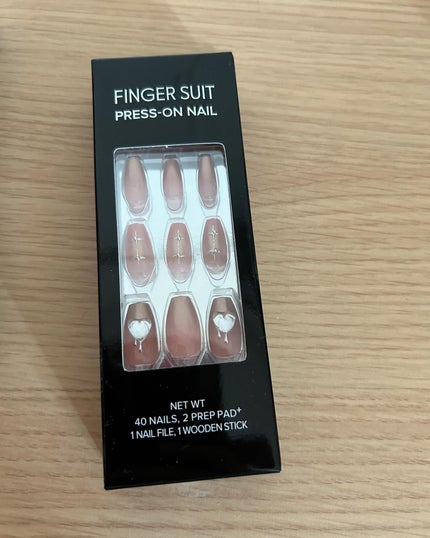 ネイルチップ(シールタイプ)/FINGER SUIT/ネイルチップ・パーツを使ったクチコミ(3枚目)