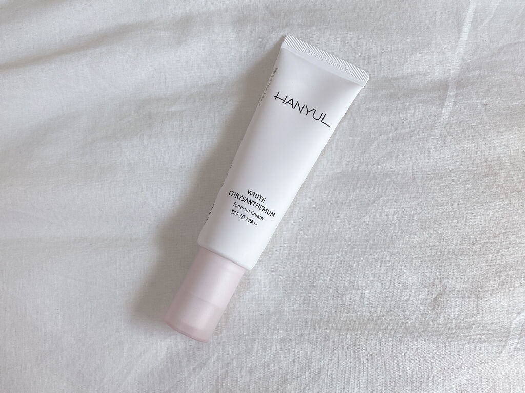 白菊トーンアップクリーム/HANYUL(ハンユル)/フェイスクリームを使ったクチコミ（1枚目）