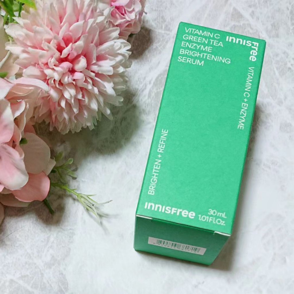 ビタC　グリーンティーエンザイム　ブライト　セラム/innisfree/美容液を使ったクチコミ（1枚目）
