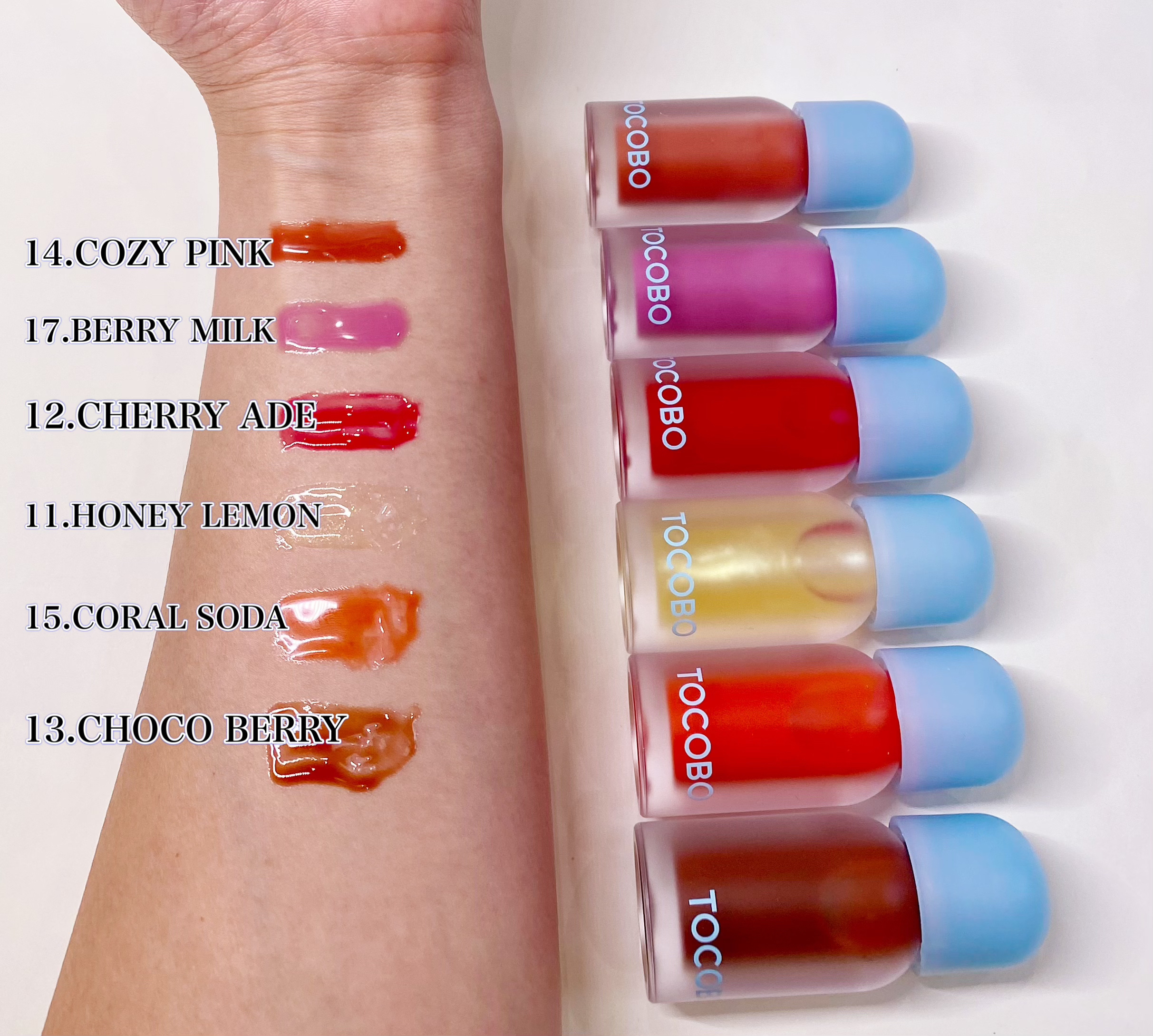 ジューシーベリープランピングリップオイル/TOCOBO/リップグロスを使ったクチコミ（2枚目）