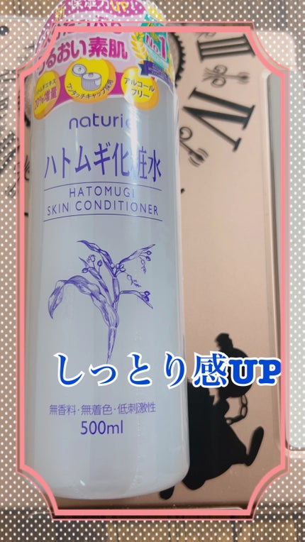 ハトムギ化粧水(ナチュリエ スキンコンディショナー R )/ナチュリエ/化粧水を使ったクチコミ(1枚目)
