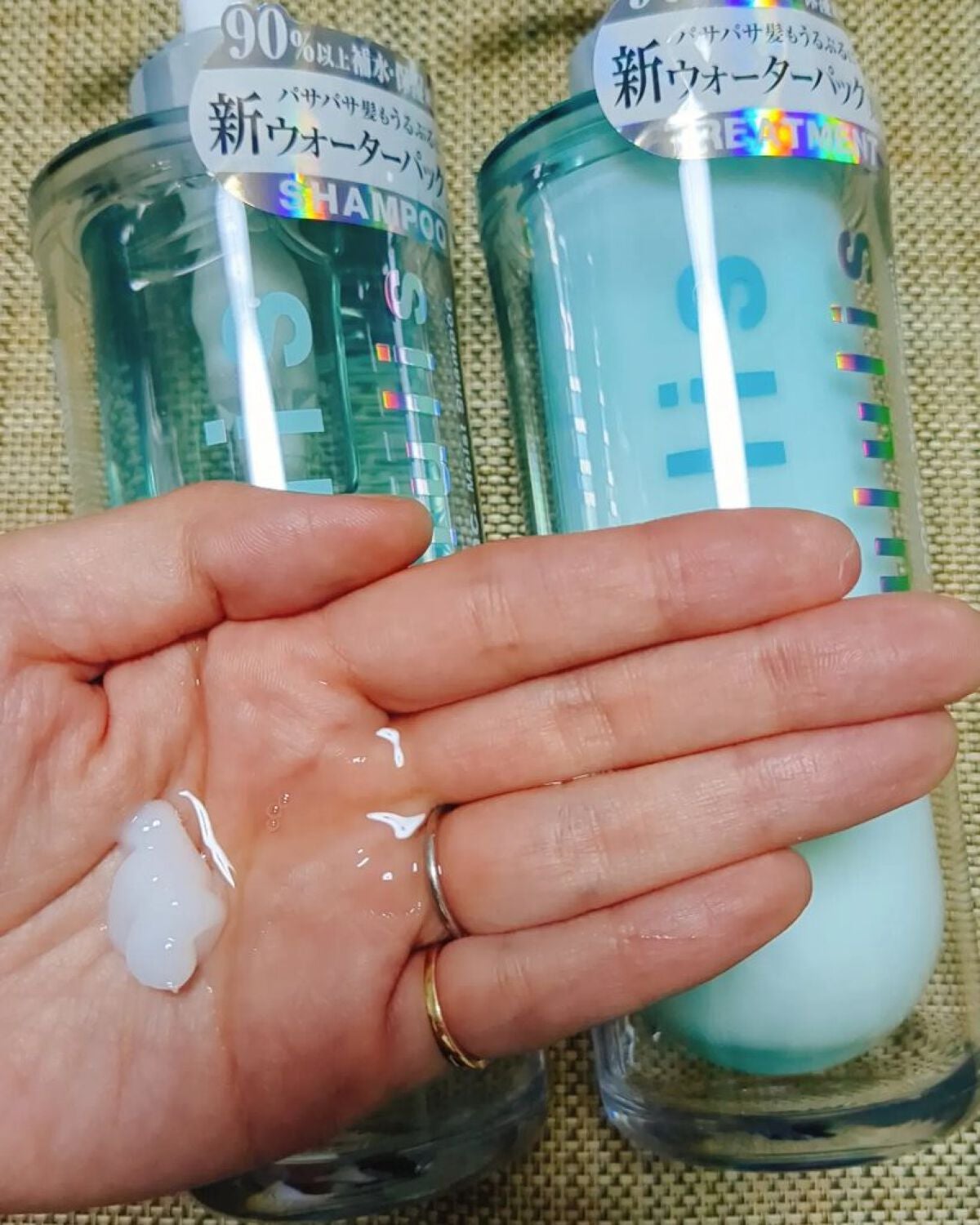 ウォーターコンク モイストシャンプー/ヘアトリートメント/ululis/市販シャンプーを使ったクチコミ(3枚目)