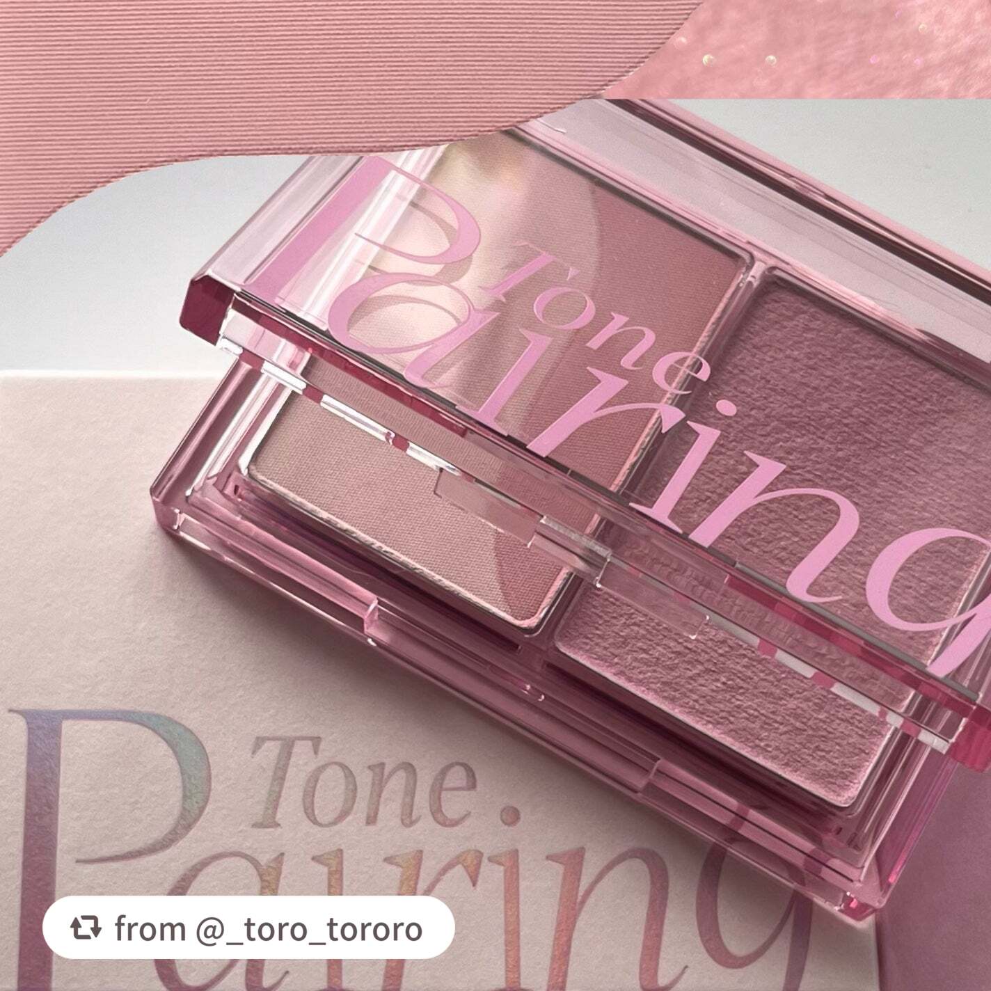 トーンペアリングチーク/espoir/パウダーチークを使ったクチコミ(1枚目)