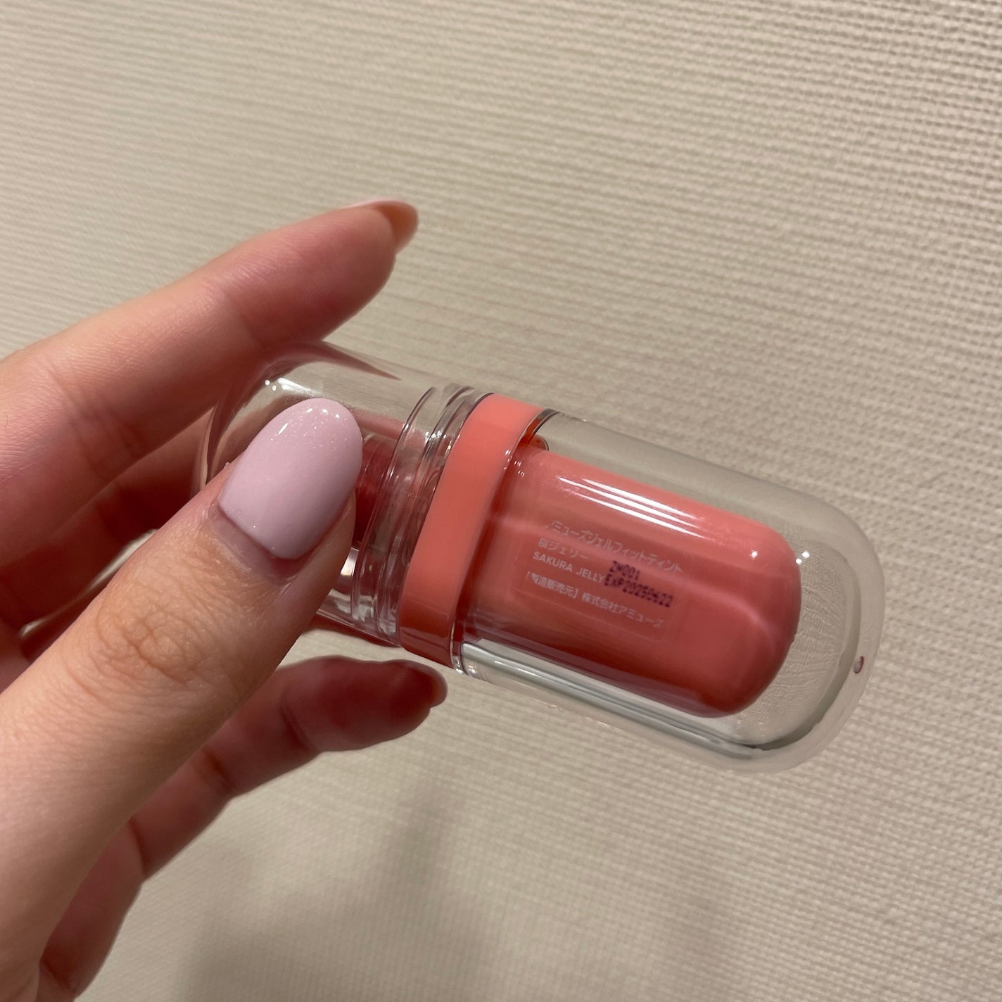 ジェルフィットティント/AMUSE/リップティントを使ったクチコミ(2枚目)