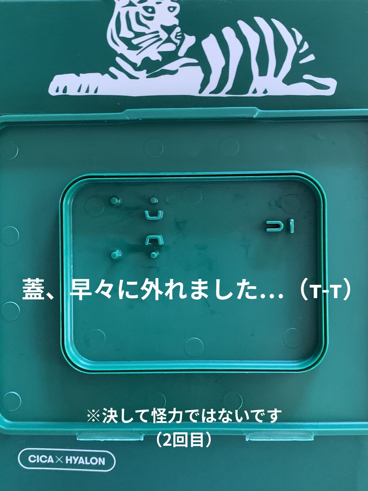 CICA デイリースージングマスク/VT/シートマスク・パックを使ったクチコミ（3枚目）