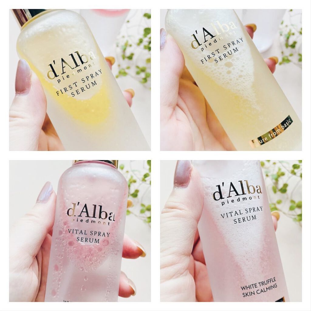 ダルバ ホワイトトリュフファーストスプレーセラム/ダルバ/ミスト状化粧水を使ったクチコミ(6枚目)