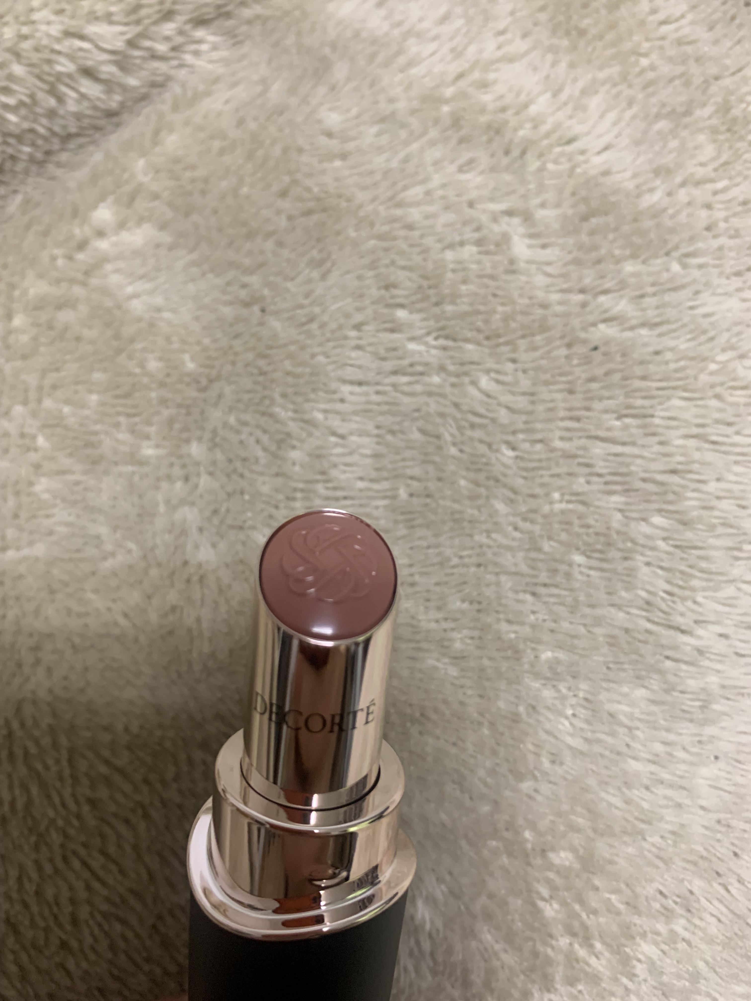ルージュデコルテ　クリームグロウ 25G mauve beige/DECORTÉ/口紅を使ったクチコミ（1枚目）