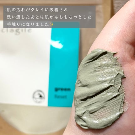 クレイル グリーンイライト/clargile/洗い流すパック・マスクを使ったクチコミ(4枚目)