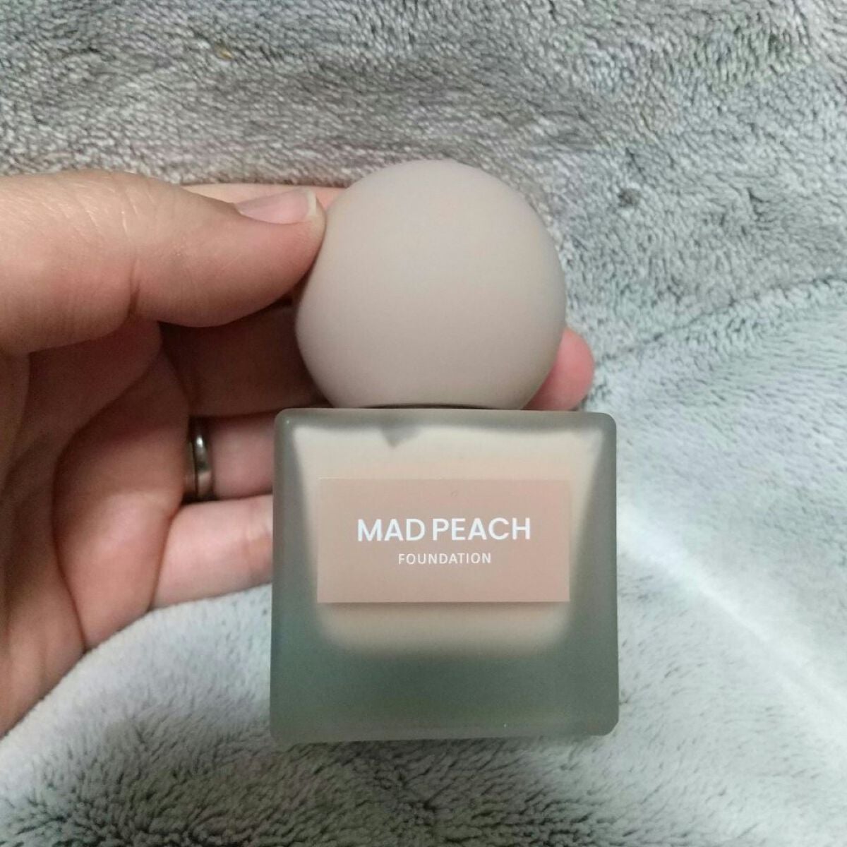 マッドピーチ スタイルフィットファンデーション/MAD PEACH/リキッドファンデーションを使ったクチコミ(5枚目)