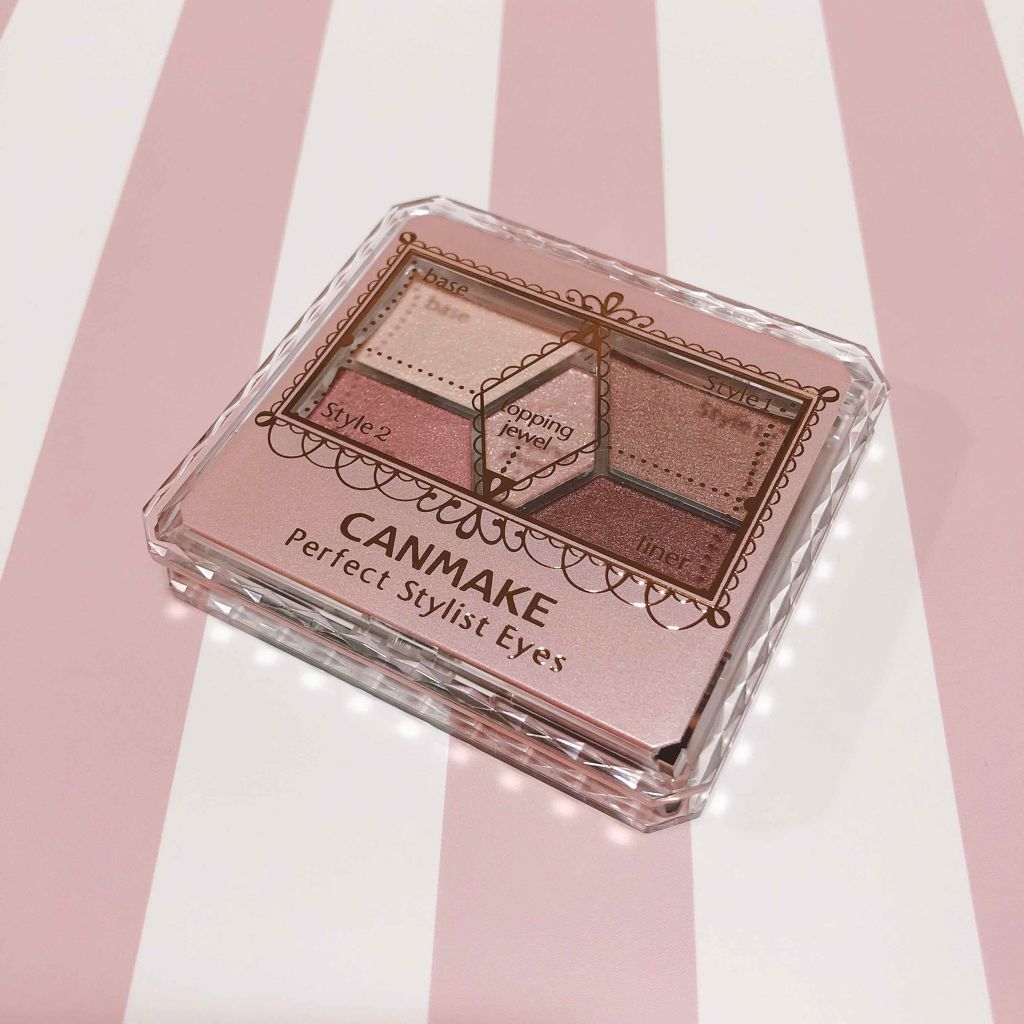 【旧品】パーフェクトスタイリストアイズ/キャンメイク/アイシャドウパレットを使ったクチコミ(1枚目)