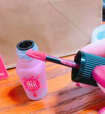 インク エアリー ベルベット/PERIPERA/口紅を使ったクチコミ(2枚目)