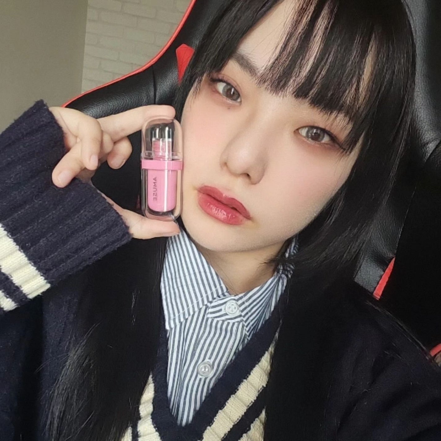 ジェルフィットティント/AMUSE/リップティントを使ったクチコミ(1枚目)