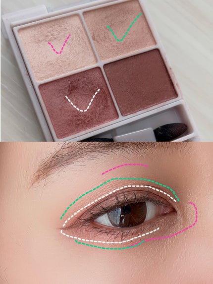 シルキースフレアイズ/キャンメイク/アイシャドウパレットを使ったクチコミ(5枚目)