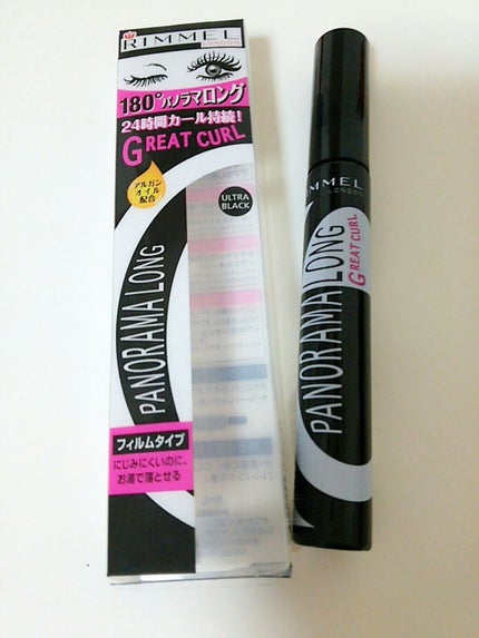 グレートカールマスカラ 24 パノラマロング/リンメル ロンドン/マスカラを使ったクチコミ(1枚目)